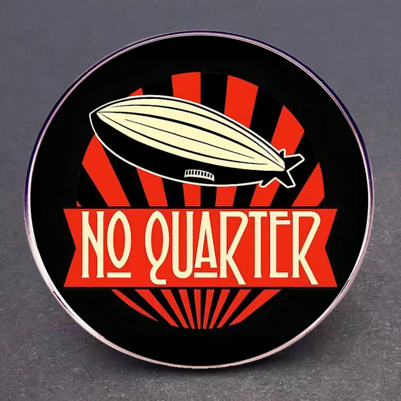 No Quarter Enamel Pins Rock Band Lapel Badge Brooch Decoration Jewelry