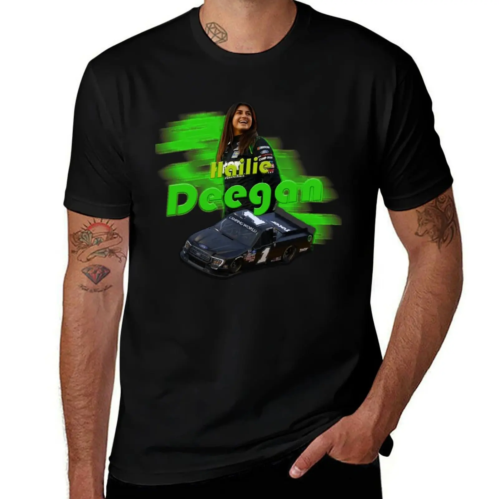 Day Gift For Hailie Deegan Nascar Gifts For Movie Fan T-Shirt luxury t-shirt gifts for boyfriend heavyweights mens fashion