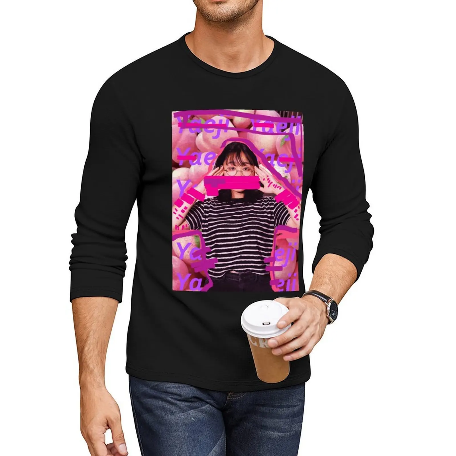 

Passionfruit girl Long T-Shirt plain t-shirt t shirt man cute clothes man clothes funny t shirts for men