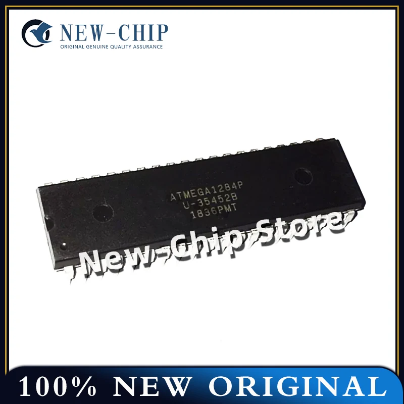 

1PCS-20PCS/LOT ATMEGA1284P-PU ATMEGA1284 DIP-40 AVR MCU New Original