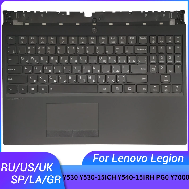 

Чехол для ноутбука Lenovo Legion Y530 Y530-15ICH Y540-15IRH PG0 Y7000, русская/США/И Великобритания/испанская/латинская/немецкая клавиатура для ноутбука