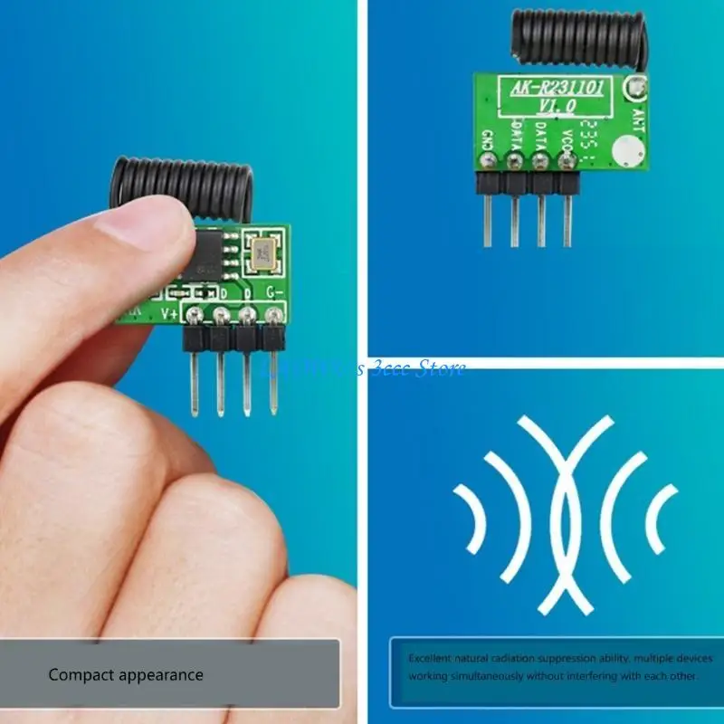 Y8AD Módulo receptor sem fio super -heterodina