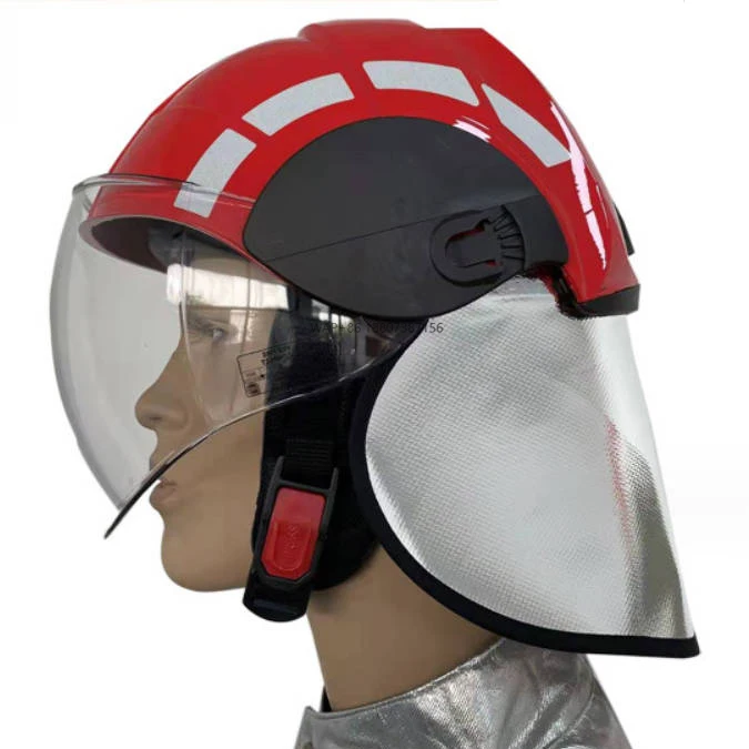 

New Industrial China High Quality High Intensity Firefighting and Rescue Helmets Safety Helmet