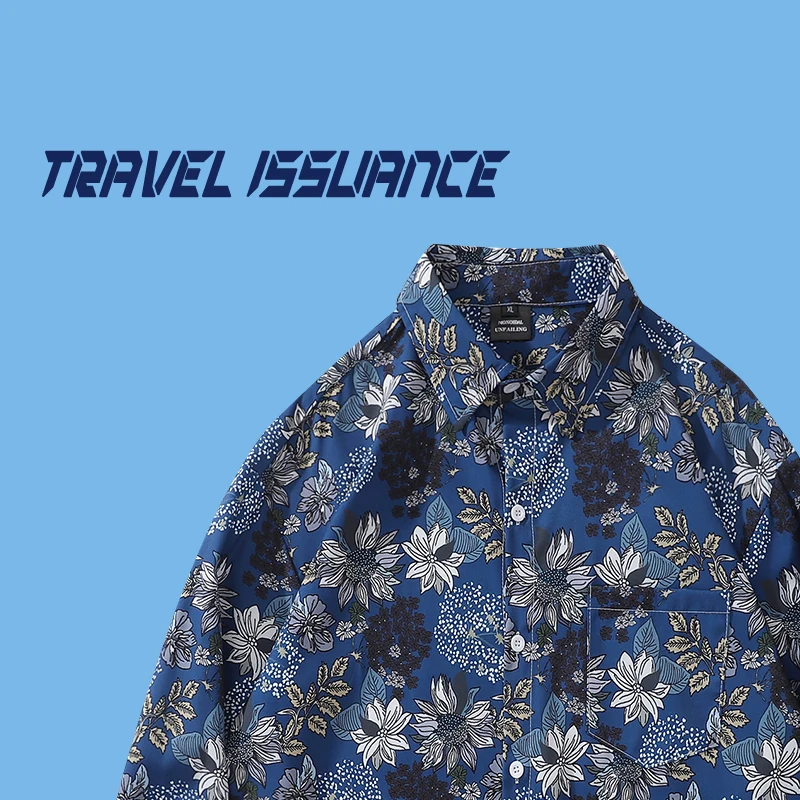 travel-issuance-floral-print-street-style-loose-fit-trendy-couples-ins-pocket-square-scarf-fashion-accessory