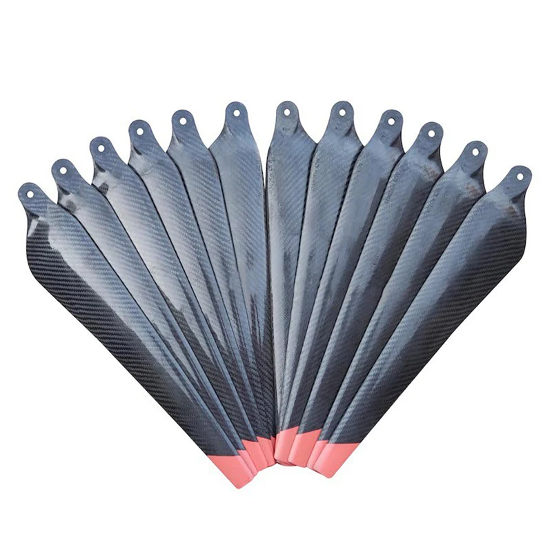 12pcs/set Carbon Fiber Propellers 3820S Blade Props CW CCW Propeller For DJI Agras T30 Drone Accessories (Not Original)