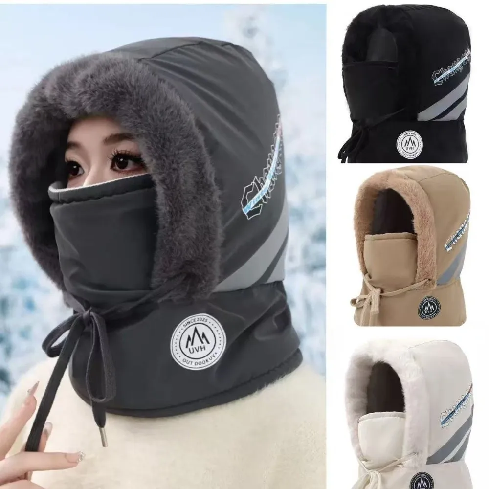 أزياء الشتاء بالاكلافا قبعة سميكة الرقبة أدفأ الأذن حماية قبعة الدفء يندبروف مقنعين قناع الوجه للجنسين