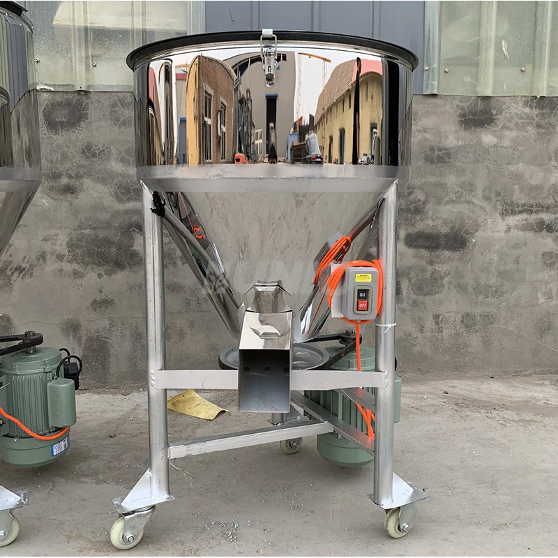 سعر المصنع الرخيص مع سخان الكريات البلاستيكية حبيبات خلاط عمودي #3