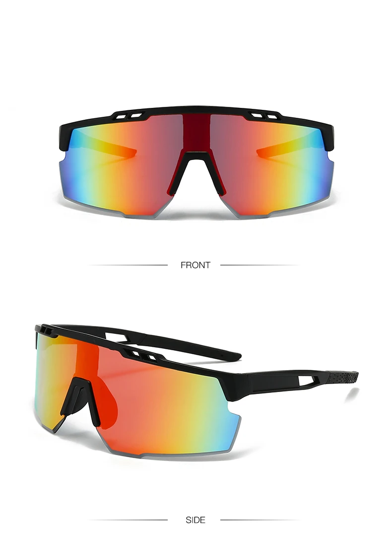 Neue Outdoor-Mode, winddichte Reitbrille mit großem Rahmen, integrierter UV-Schutz, Sport-Sonnenbrille 3254 – Detail 13