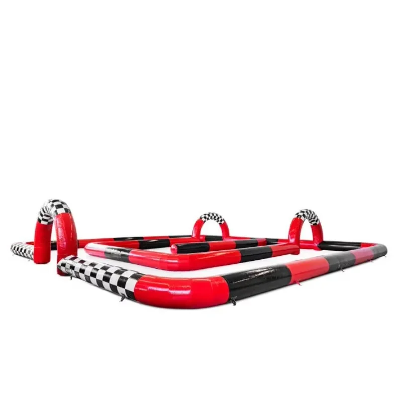 Newly Upgraded Circuit Grand Prix Inflatable Kart Circuit Outdoor Sky Circuit
