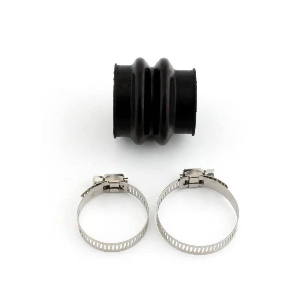 FoR CFMOTO Four-wheel off-road ATVs drive shaft corrugated sleeves CF400, 500, 600, 800 rubber + hose clamps