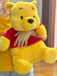 30/50cm Kawaii Disney Sitting Position Winnie The Pooh Plush Toy Cute Stuffed Animals Pooh Bear Doll Pillow Birthday Gift Girl
