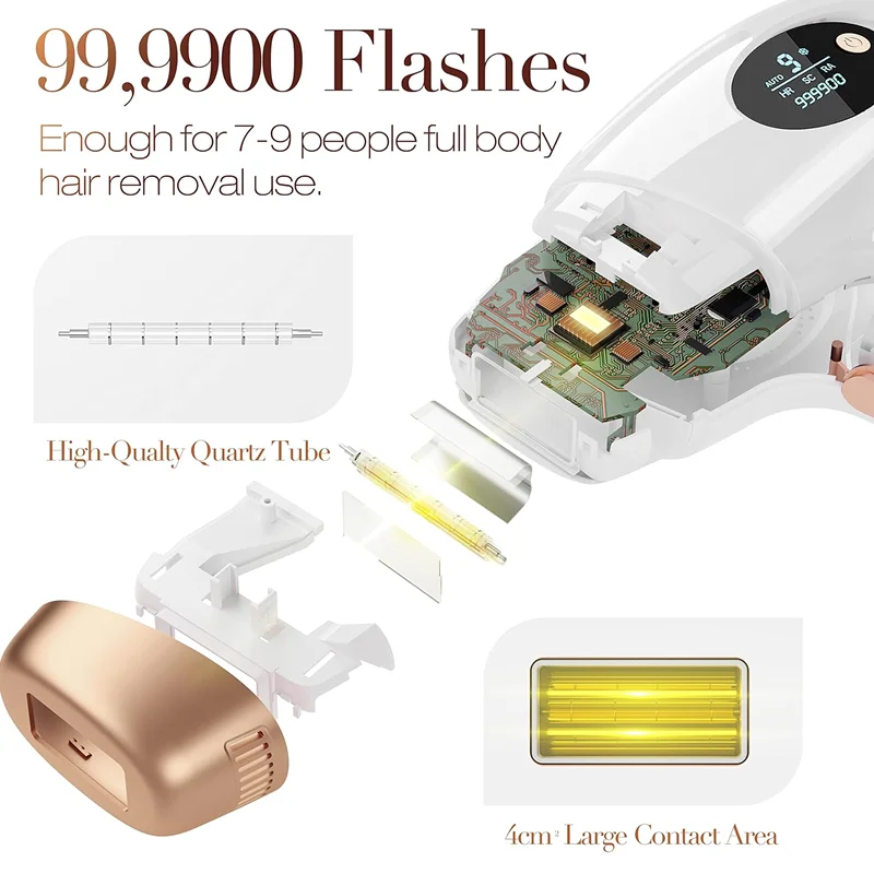 IPL Laser Epilator for Women Hair Trimmer Man Shaver Remover Mower Men\'s Electric Shaver Bikinis Razor GYM Hair Cutting Machine