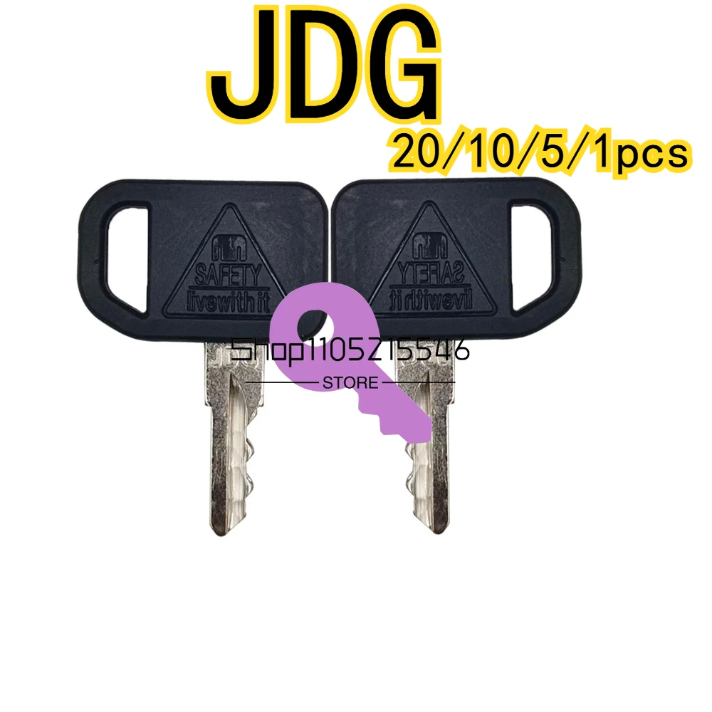

20/10/5/1 шт. подходят для ключей зажигания экскаватора JDG