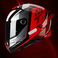 Original Spanish MT Thunder 4 SV Motorcycle Helmet Full face Double lens helmet ECE DOT Certification Capacetes Cascos para moto