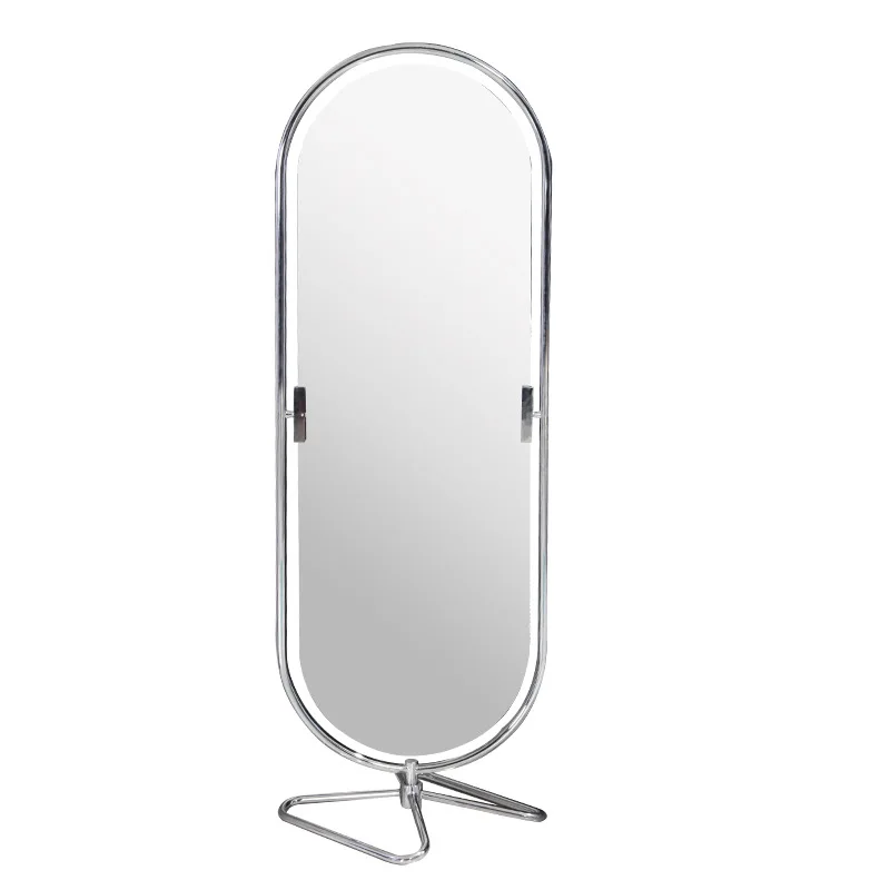 

Medieval Internet celebrity ins floor mirror, designer, mobile, Nordic full body mirror, rotating