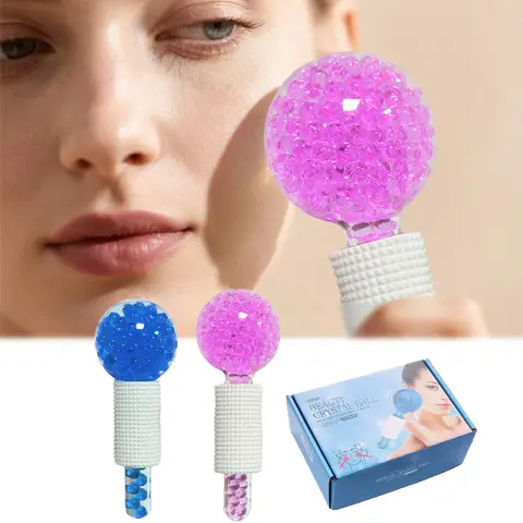 Globes rafraîchissants pour défaut les yeux et thérapie apaisante pour la peau, accessoires de beauté et de soins de la peau, 2 pièces