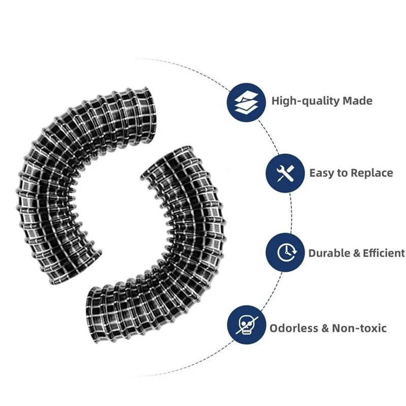 A20M 2 個下部ホースシャークロケット HV300、HV301、HV302、HV320、HV321 掃除機交換部品下部ダクトホース 6X1.25I