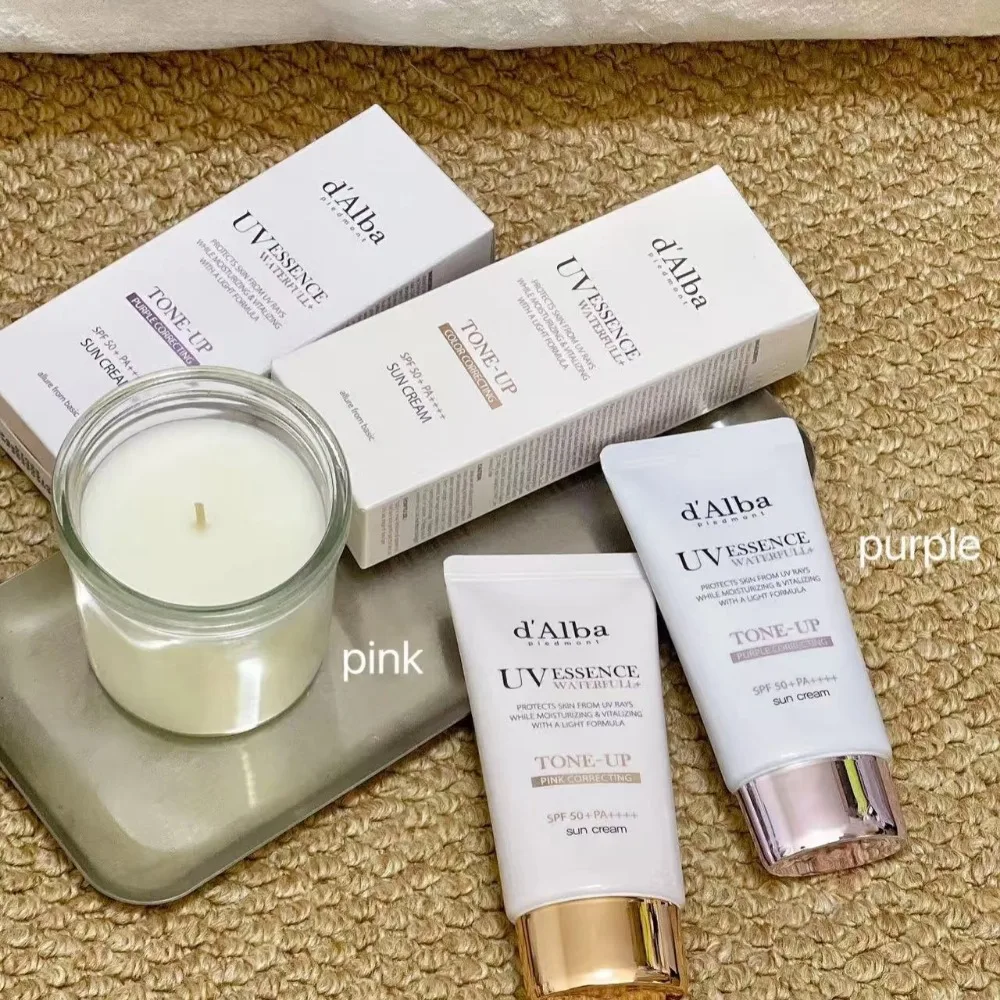جوهر رذاذ الكمأة البيضاء من d'Alba يغذي عميقًا لترطيب البشرة وتفتيح الوجه SPF50 + واقي من الشمس للحماية من الأشعة فوق البنفسجية