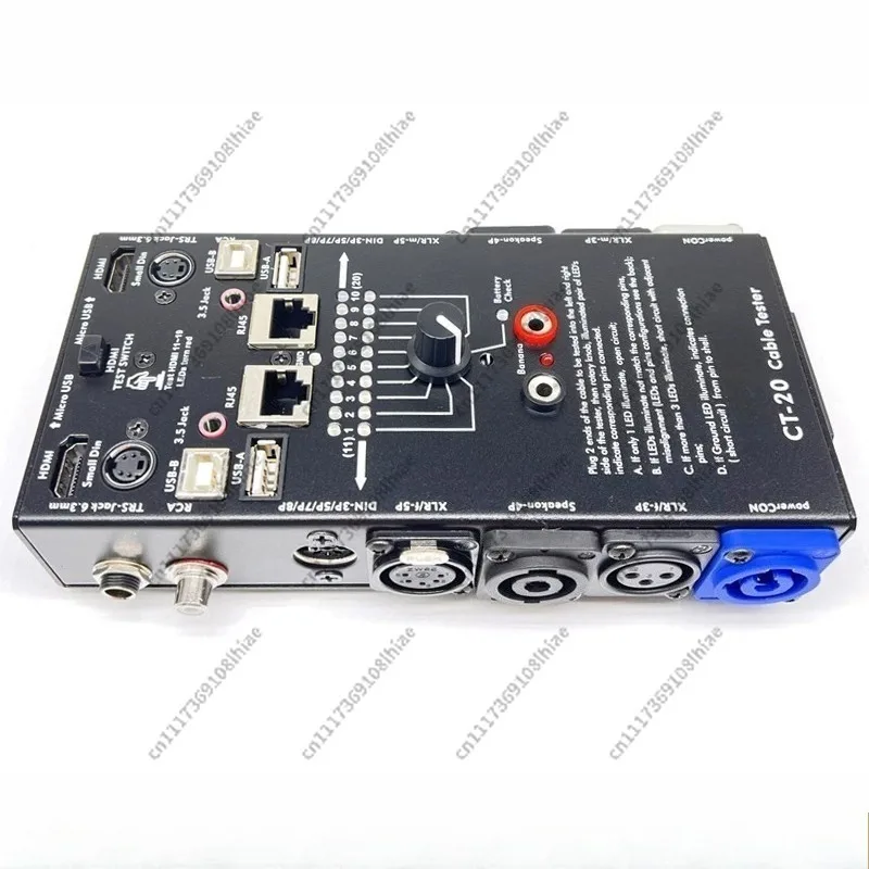 CT-20 Multifunctional Cable Tester, Audio Signal & HDMI Signal Detector Tester
