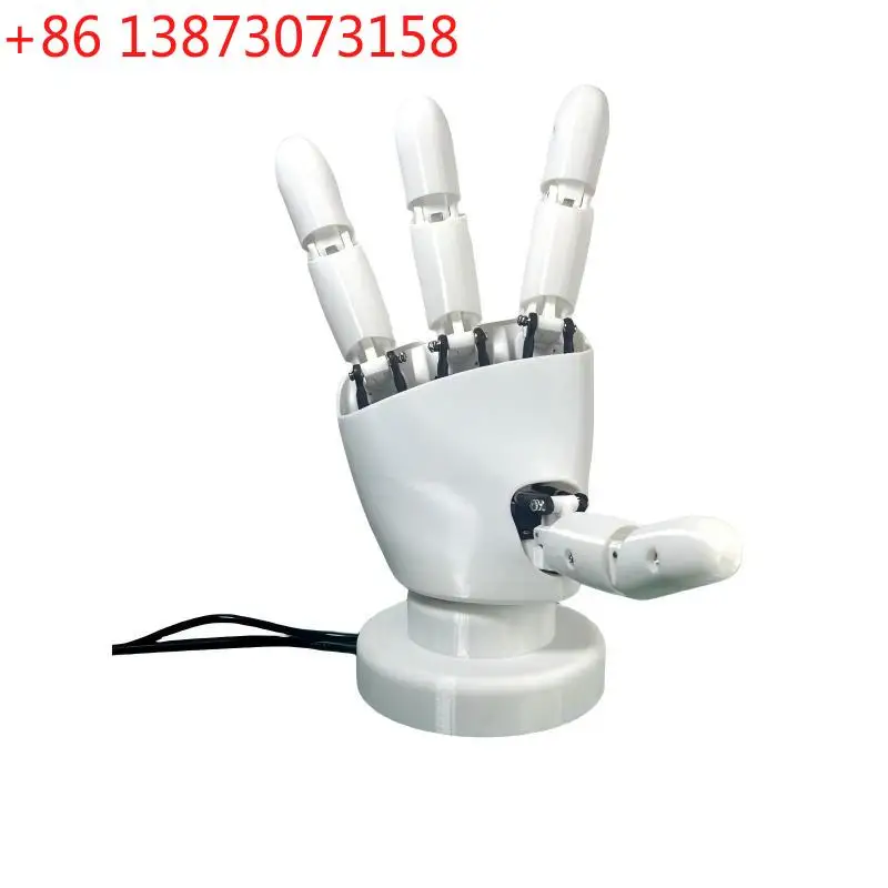 AmazingHand 8 DOF 3D-печатный робот (правая/левая рука) с PWM / серийным мотором Feetech для программируемого робототехнического набора Arduino без контроллера