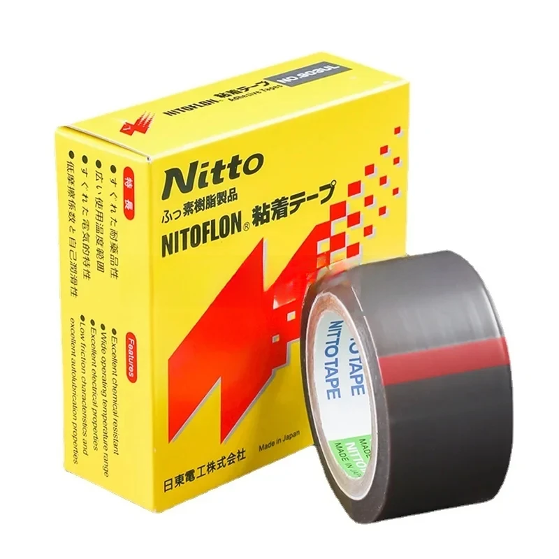 Waterproof Single Sided 903UL 10Pcs 0.08Mm*(13Mm/19Mm/25Mm)*10M Japan NITTO DENKO Heat Insulation Tape NITOFLON