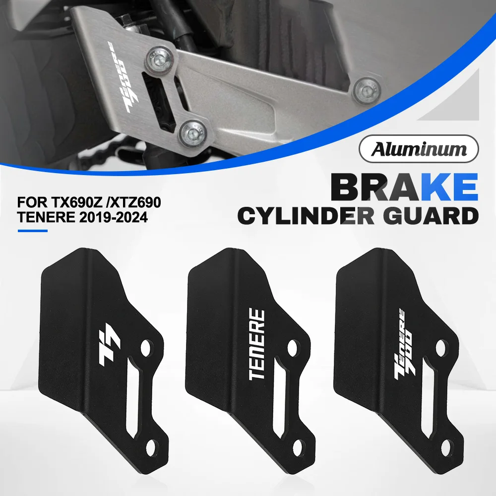

FOR Yamaha TX690Z /XTZ690 Tenere 2019-2024 Accessories Foot Peg Protector Heel Protective Brake cylinder Cover Guard Tenere 700