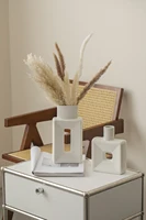 Square Vase Rustic Home Decor Minimalist Nordic Boho Style for Living Room, 13