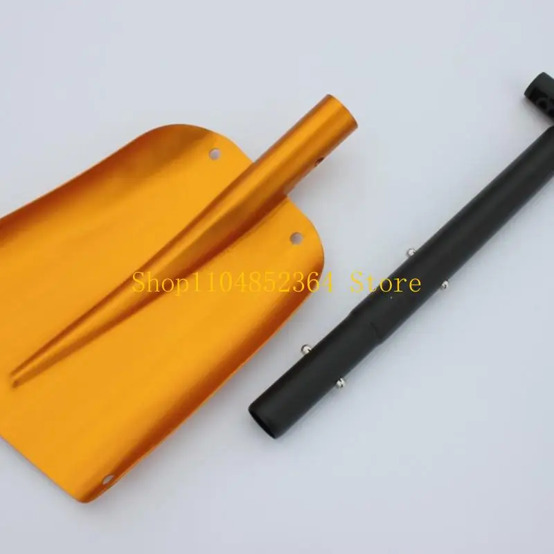 

Эргономичная уличная лопата для снега 652F, нержавеющая алюминиевая конструкция для ухода за патио и тропами для садовников.