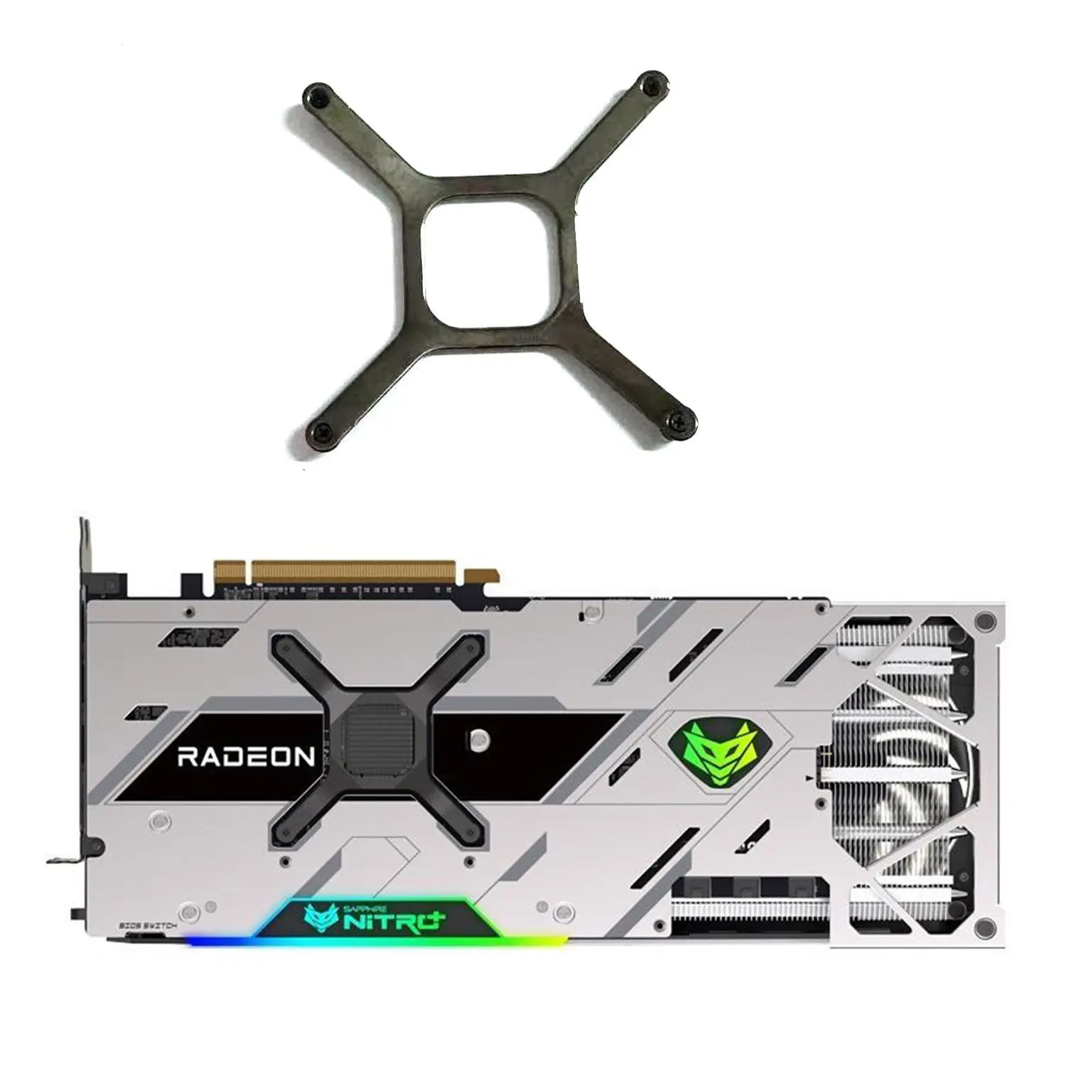 Кронштейн для видеокарты Sapphire Radeon RX 6900 XT 16G D6 Ultra Platinum Aurora Special Edition