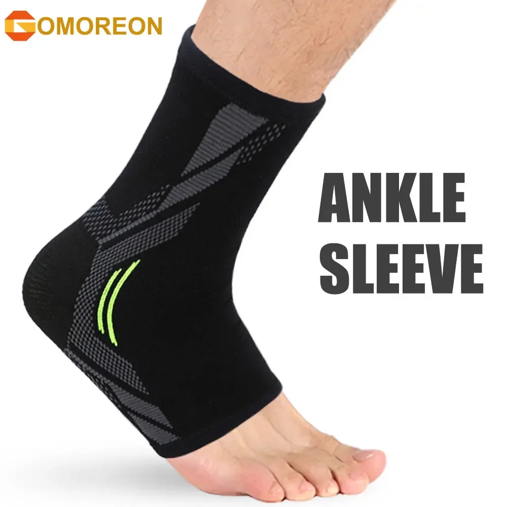 1Pcs Ankle Brace Compression Support Sleeves for Joint Pain, Achilles Tendon,Plantar Fasciitis,Swelling Relief & Injury Recovery