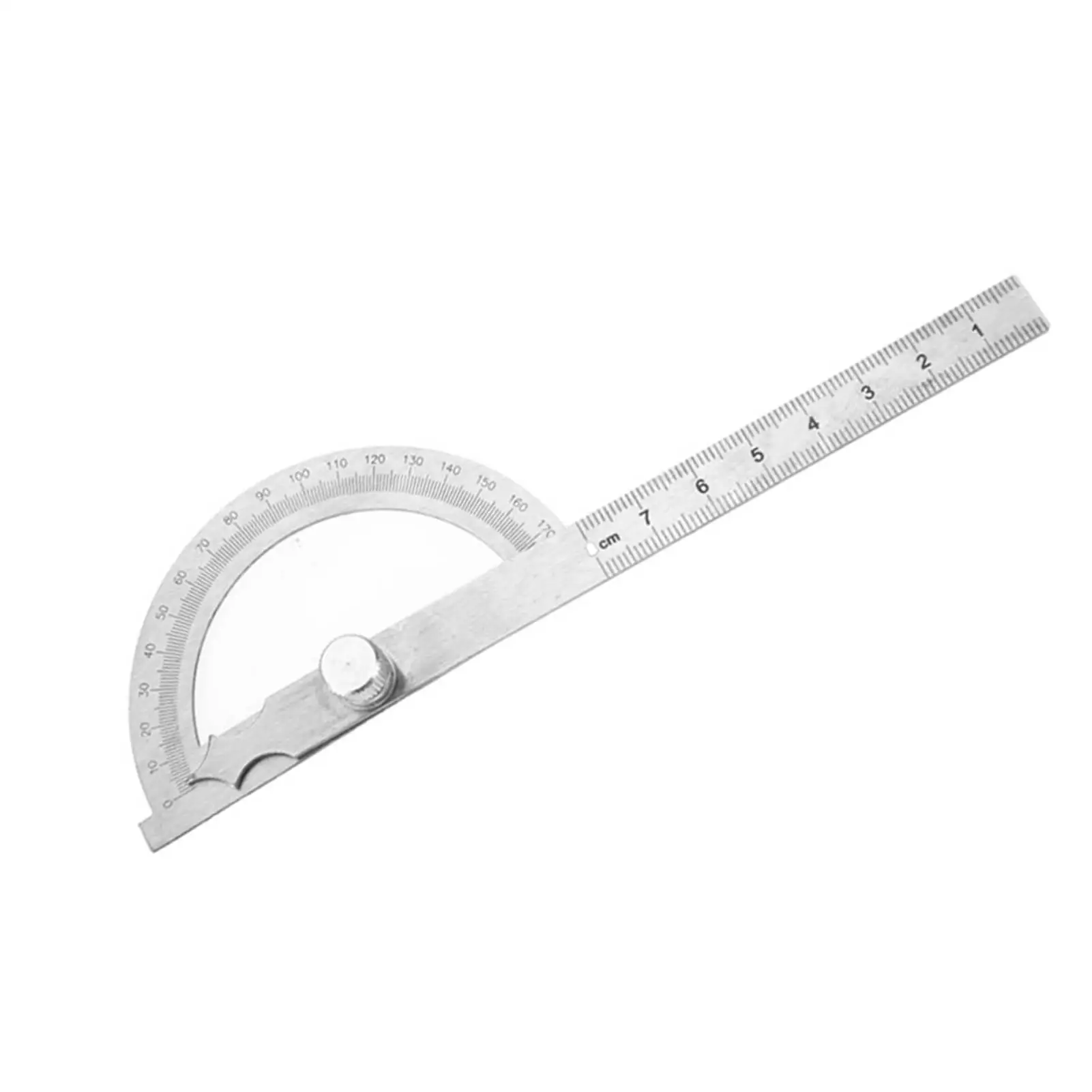 2-in-1-Winkelmesser und Goniometer-Winkels ucher aus Edelstahl 0-100 ° Lineal-15cm Messwerk zeug