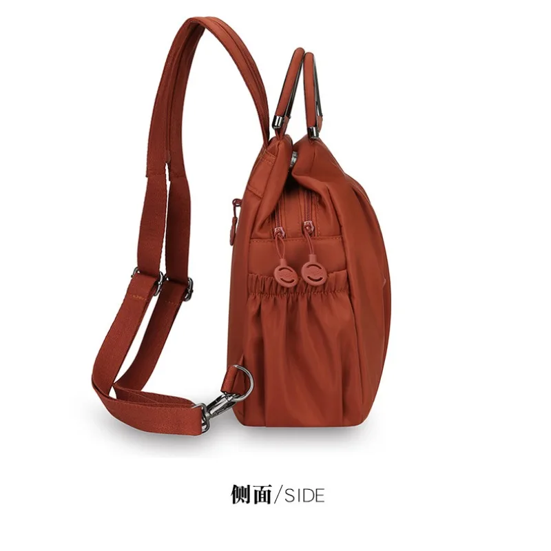 حقيبة ظهر نسائية متعددة الوظائف حقائب صدر للفتيات 2025 حقيبة يد نسائية صغيرة حقيبة ظهر Mochila الأنثوية #6