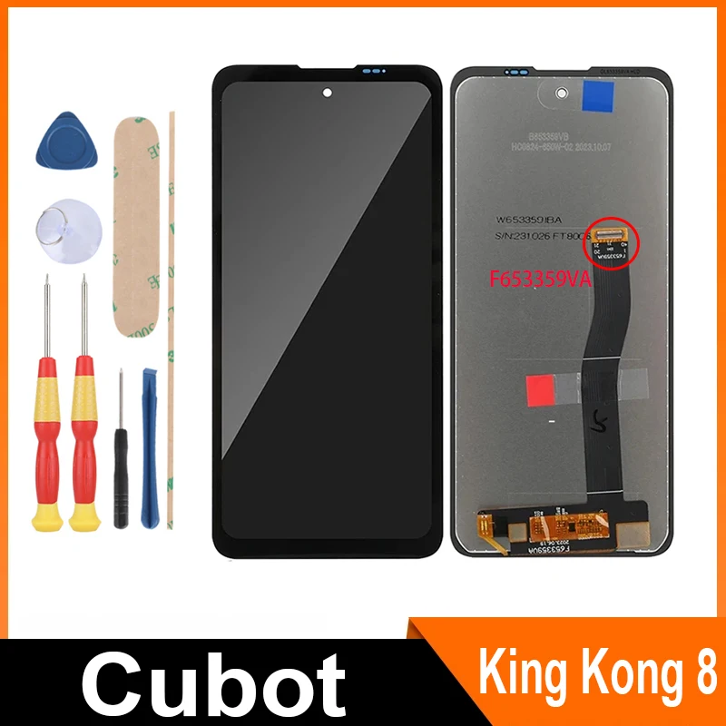 For Cubot KingKong 8 / 6.52" FHD+ LCD Display + Touch Screen