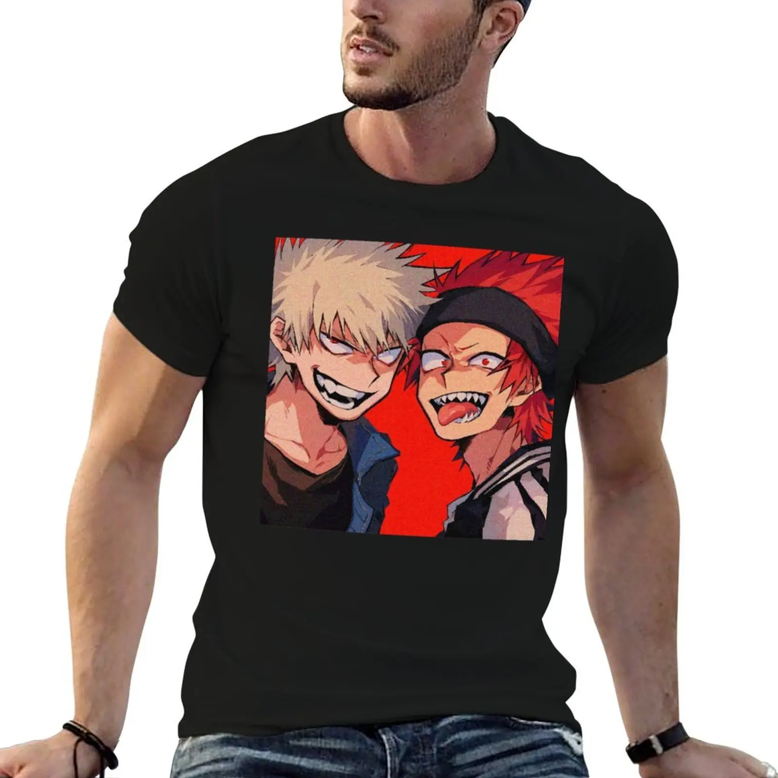 Футболка Bakugou mha 3 Classic T-Shirt с модным художественным принтом