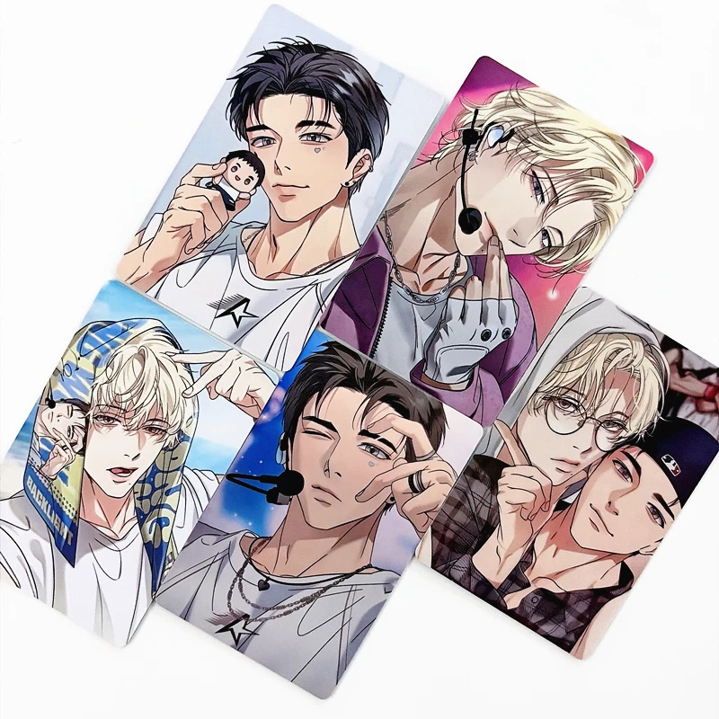 

﻿5Pcs/Set Backlight 2026 World Tour Photocards Korean BL Manhwa Idol Lomo Cards Collectible Cards for Fans