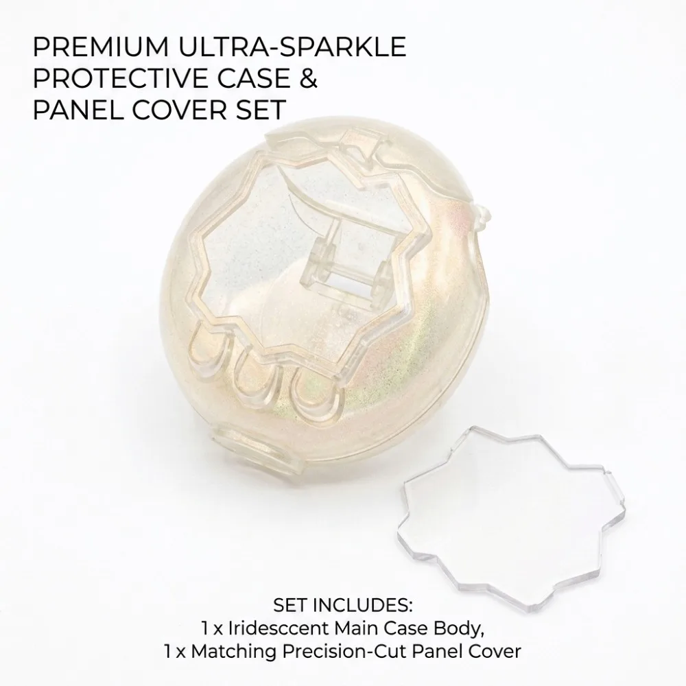 Soft TPU Protective Cover Color Changing Effect Full Coverage Decorative Cover with Soft Panel Cover for Tamagotchi Paradise
