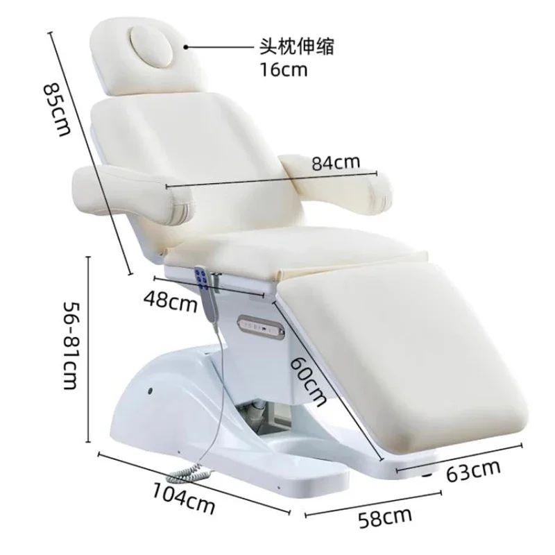 Electric Folding Massage Chair Couch Multifunction Adjust Tattoo Massage Chair Beauty Modern Relaxation Cadeira De Beleza LLMC