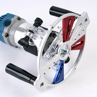 Adjustable Multifunctional Woodworking Trimming Machine Guide Support Bracket for Precision Milling Grooving Engraving DIY Tools