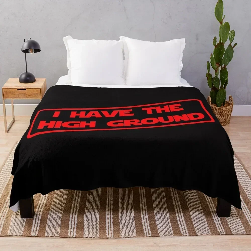 

I have the high ground (Red Version) Throw Blanket Multi-Purpose Baby Blankets