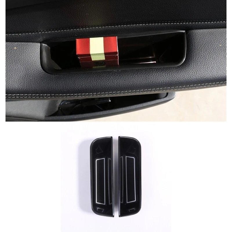 

For Mercedes-Benz ML GL GLS Car Door Side Organizer Storage Box Holder Pocket Interior Stowing Tidying Container Auto Accessory