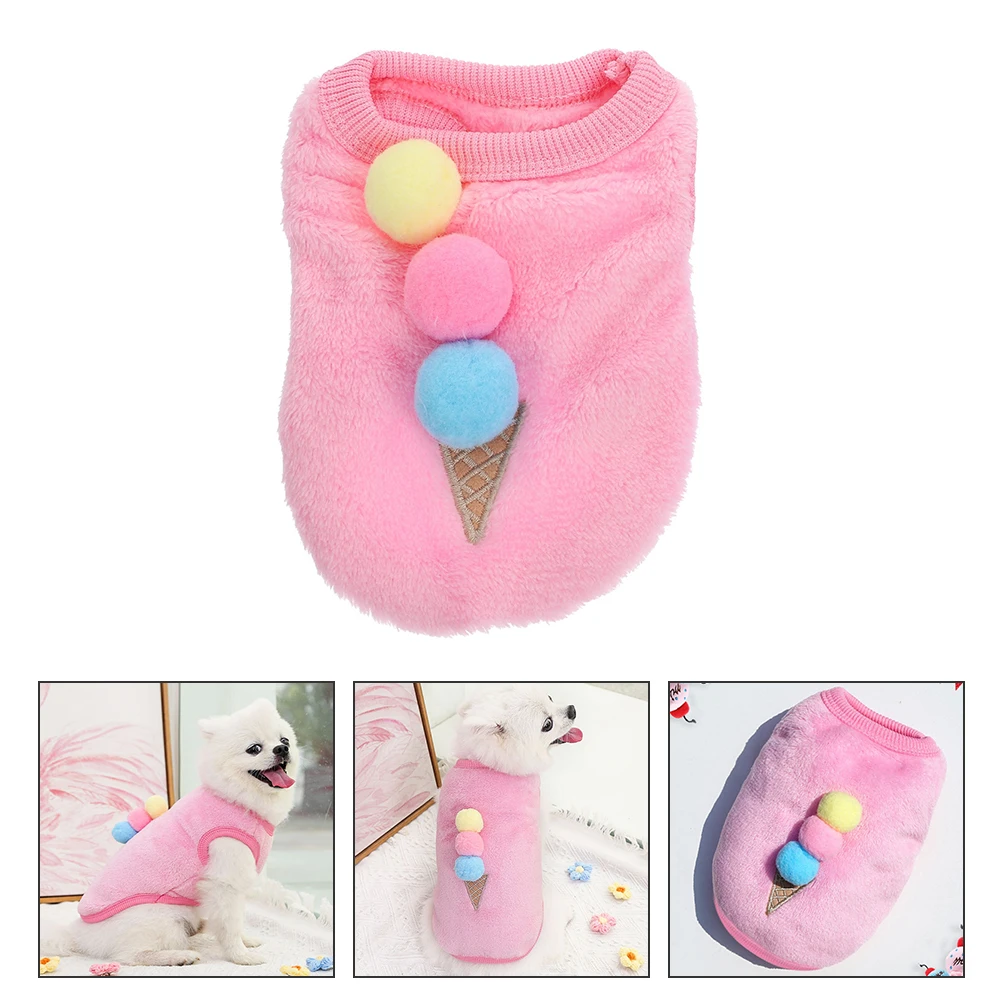 

1Pcs Pet Dog Vest Warm Winter Clothes Fashionable Lightweight Design Comfortable Fit for Small Medium Dogs Outdoor