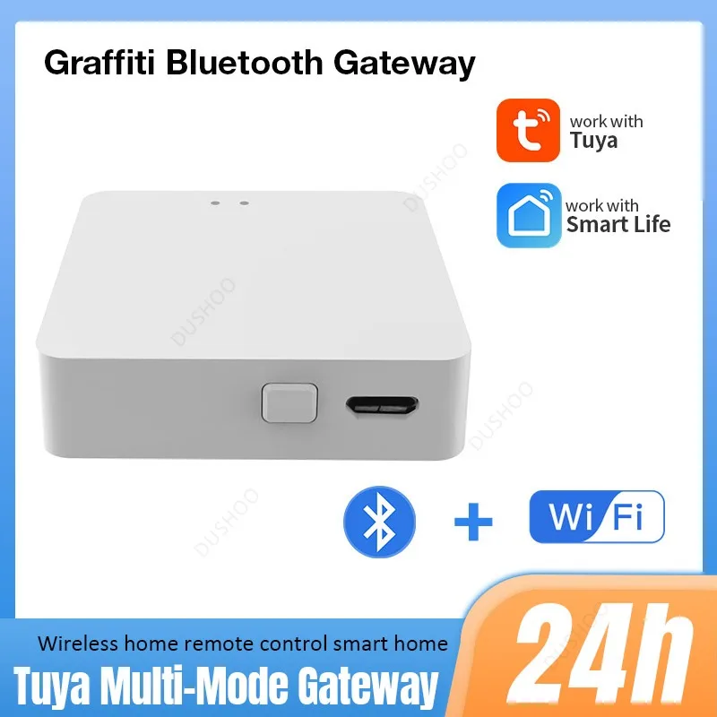 

Tuya Multi Mode ZigBee Bluetooth Gateway Hub Wireless Smart Home Appliances Remote Controller Bridge Support Alexa Google Home