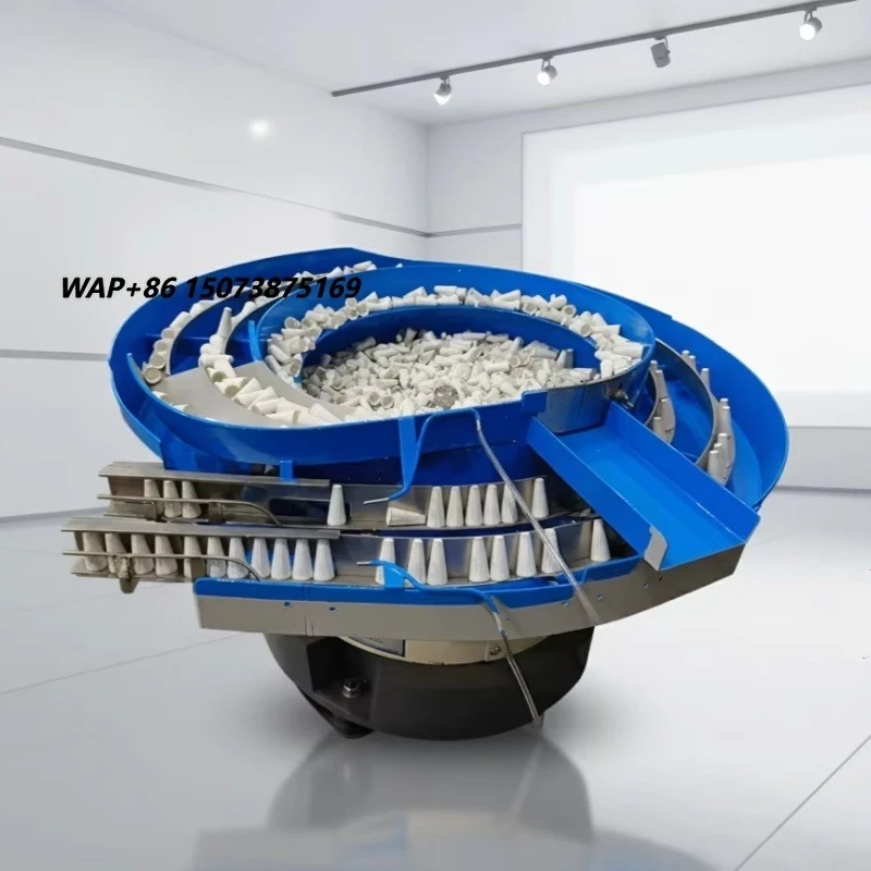 CE Approved High Speed Plastic Lower Base Cap Auto Feeding Vibratory Bowl Feeder System 1 Year Warranty 220V
