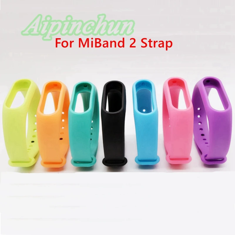 Dragonne de rechange pour Xiaomi Mi Band 2, bracelet en silicone, 7 couleurs, nouveau