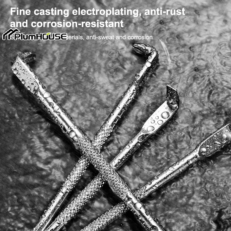 Crosshead Mini Screwdriver, Robust Double Head, High Torque L/S Shape