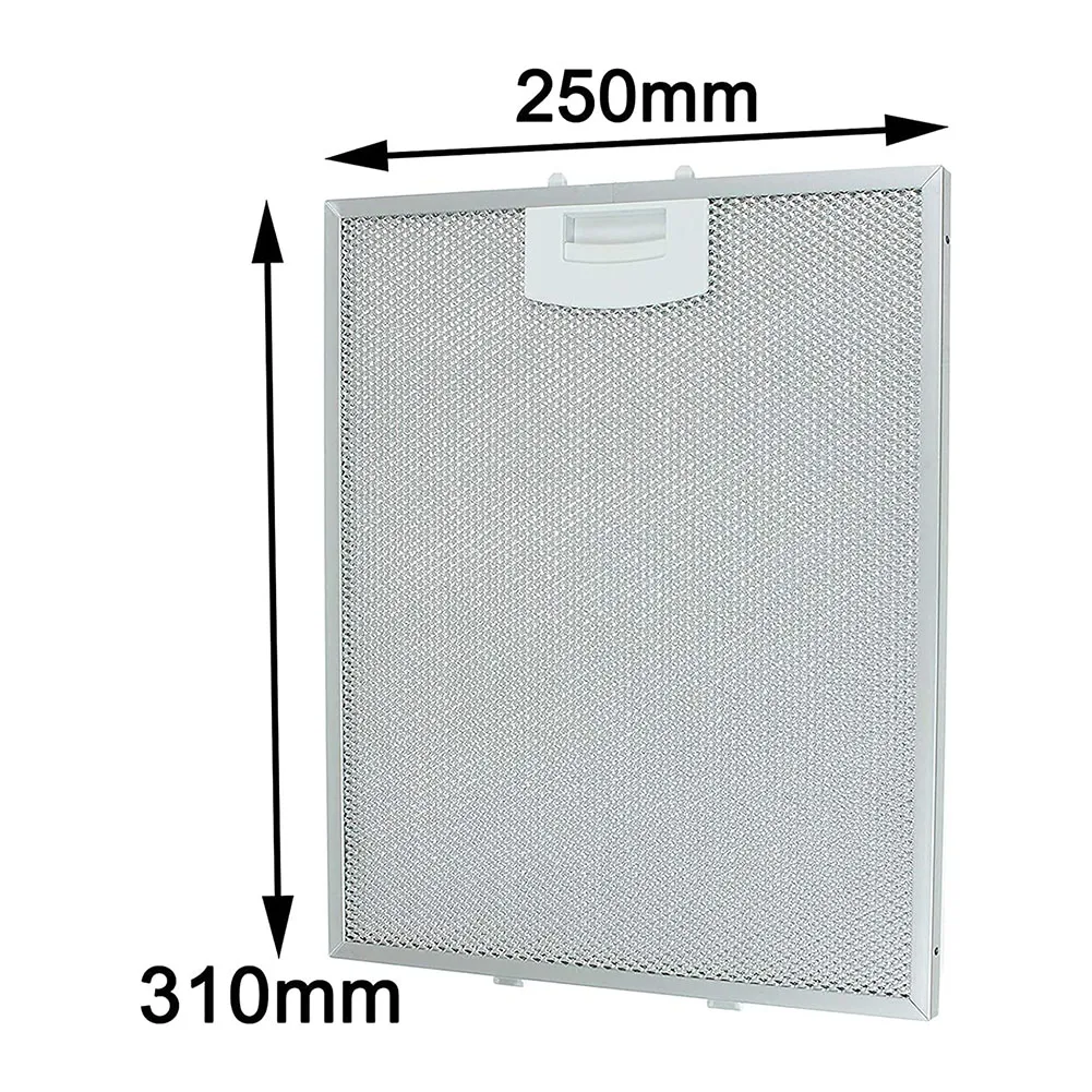 Range Hood Metal Grease Filter For Range Hood Exhaust Suction Metal Grease Filter 250 X 310mm