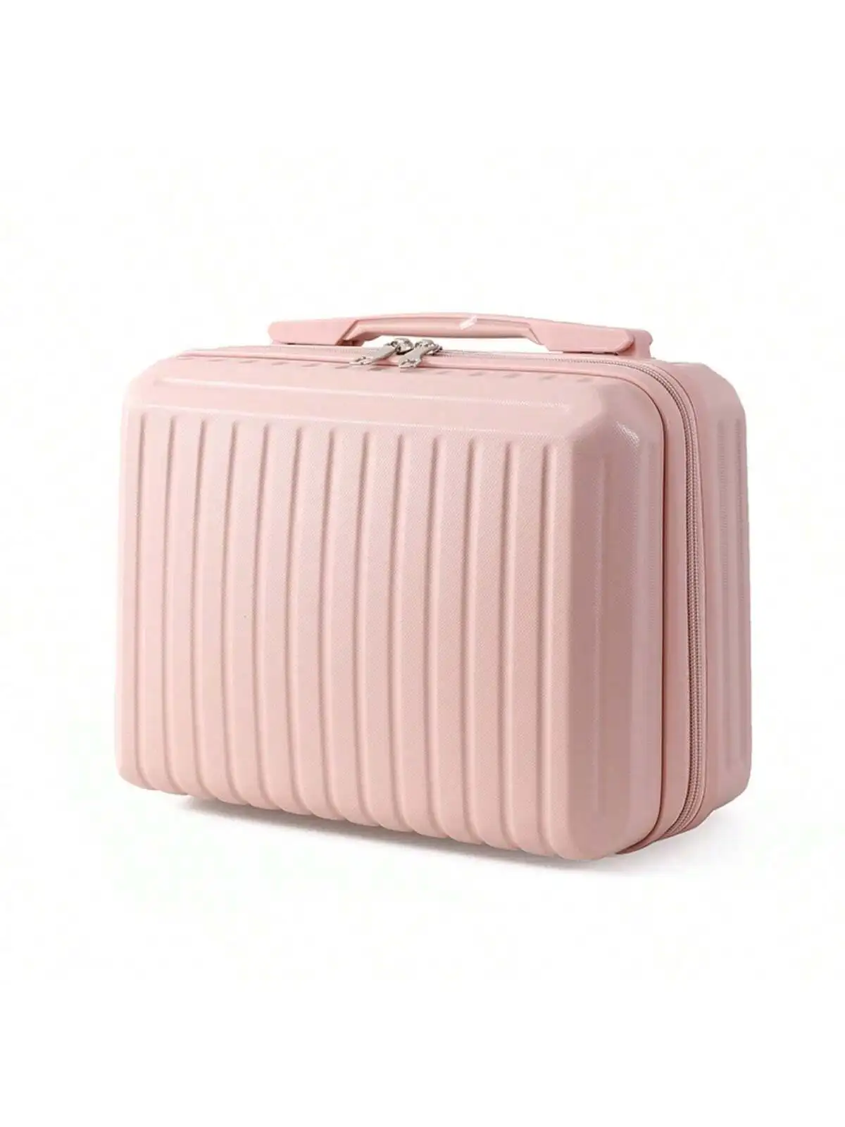 14 Inch Comestic Suitcase for Men Women Student Couple, Portable Travel Makeup Bag, Large Capacity Toiletry Organizer & Travel A