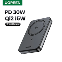 NEW UGREEN Qi2 30W Magnetic Power Bank 10000mAh Portable PowerBank for Magsafe 15W Wireless Fast Charging for iPhone 16 Pro Max