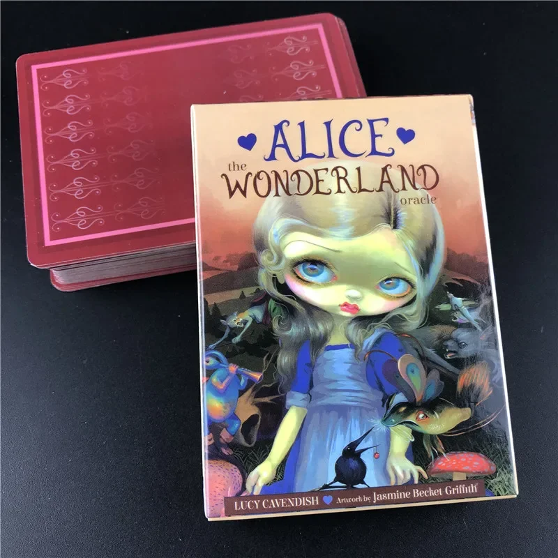 Alice The Wonderland Oracle Guidance Divination Fate Tarot Cards Deck Board Game Party Playing Card Board games