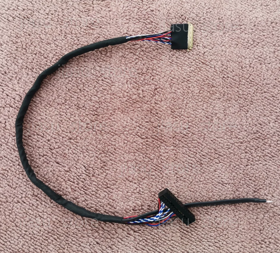 30 Pin 0.5mm EDP Screen Cable T Type, Test Screen Cable for T-300Pro T-200 EDP Tester, Display Panel Cable